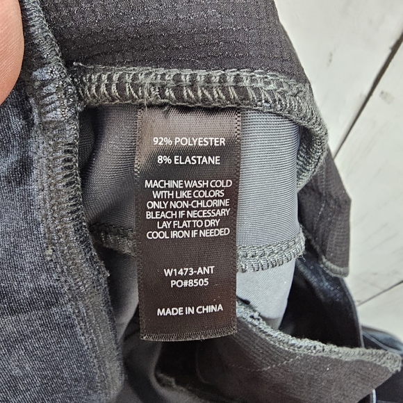 Betabrand Wide Leg Velvet Pull On Dress Pants High Rise Stretch Waist Size Large - Picture 7 of 8